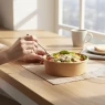 Saladiers krafts fabriqués en europe Visuel