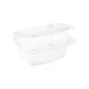 Barquette Standipack avec couv. PET 375ml (7D)