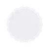 Sous verres blancs neutres diam. 9cm  7couches (m)