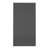 Serviette 40x40 3c 1/8 noir anthracite