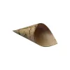 Cornet feuille bambou h85mm Ø35mm