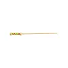 Pics à brochettes perles jaune 12cm