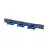 Support mural BLANC 50 cm 3 supports balais (M)