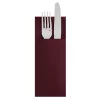 Serviette pochette TNT 55 gr 40x40cm marron (8D)