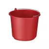Seau rond rouge 12 litres - gradué