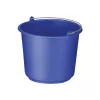 Seau rond bleu 12 litres - gradué