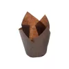 Caissette Tulipcup marron 110x110x60 35Ø