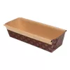 Moule à cake papier rectangulaire 80x235 H75 150cl