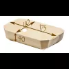 Barquette Panibois Marquis/se 175x110x40mm
