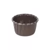 Caissette cuisine maron film ingressable Ø54/70xh40 10cl