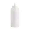 Bouteille à bec verseur à pression 720ml blc pour sauces div.
