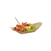 Bamboo leaves junk 90x45x20mm