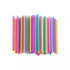 Pailles shaker multi-couleurs 21cm-7mm (11D01)