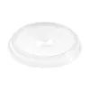 Couvercle plat avec trou PLA ADbio pour 2.5dl (00K)
