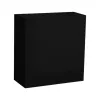 Serviette 33x33 2c 1/8 noir