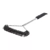 Brosse a grill triangulaire "Broil King" en acier inoxidable, manche plastique