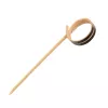 Pics spirale noir 7cm bois                                          RP> BPC033 9cm