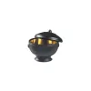 Soupière Eskoffié H59 x Diam61 60ml noir doré PS