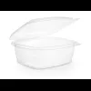 Barquette charnière PLA 24oz (680ml) Longueur 147 mm Largeur 165 mm Hauteur 65 mm