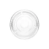 Couvercle dessert plat  NON operculé 96mm PLA
