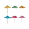 Pics Ombrelle 5 couleurs 9.5cm