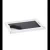 Grey non sliding placemat 325x270mm