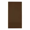 Serviettes 33x33 2 couches 1/8 couleur Marron