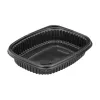 Cookipack PP noir 2comp 1050ml 255x189x50mm