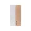 Sachet sandwich kraft brun+fenêtre  "BUNS2" 12+6x23cm