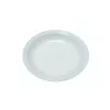 Assiette plate PC blanc réutilisable (Ø170mmx17mm)