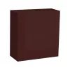 Serviette 40x40cm 3 couches 1/4  Marron