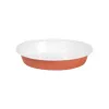 Caissette de cuisson Optima diam 110x21mm blanc/marron 22cl