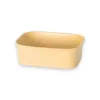 Saladier rectangulaire kraft 750ml - 172x120x57cm