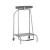 Collecteur porte sac poubelle à pinces 70-120L