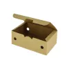 Boite à snack medium en kraft perforée 134x85x555mm