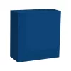 Serviettes 25x25cm 2c 1/4 bleu nuit (39x50pcs)