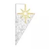 NAOS - Motif poteau étoile H200cmxL0,8m LED blanc 230V