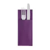 Serviette pochette TNT 40x40cm Amethyste