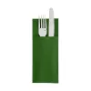 Serviette pochette TNT 40x40cm vert foncé