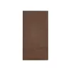 Serviettes 33x33 2 couches 1/8 couleur Marron