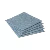 Serviettes 40x40 Lincover Silver Grey Floral